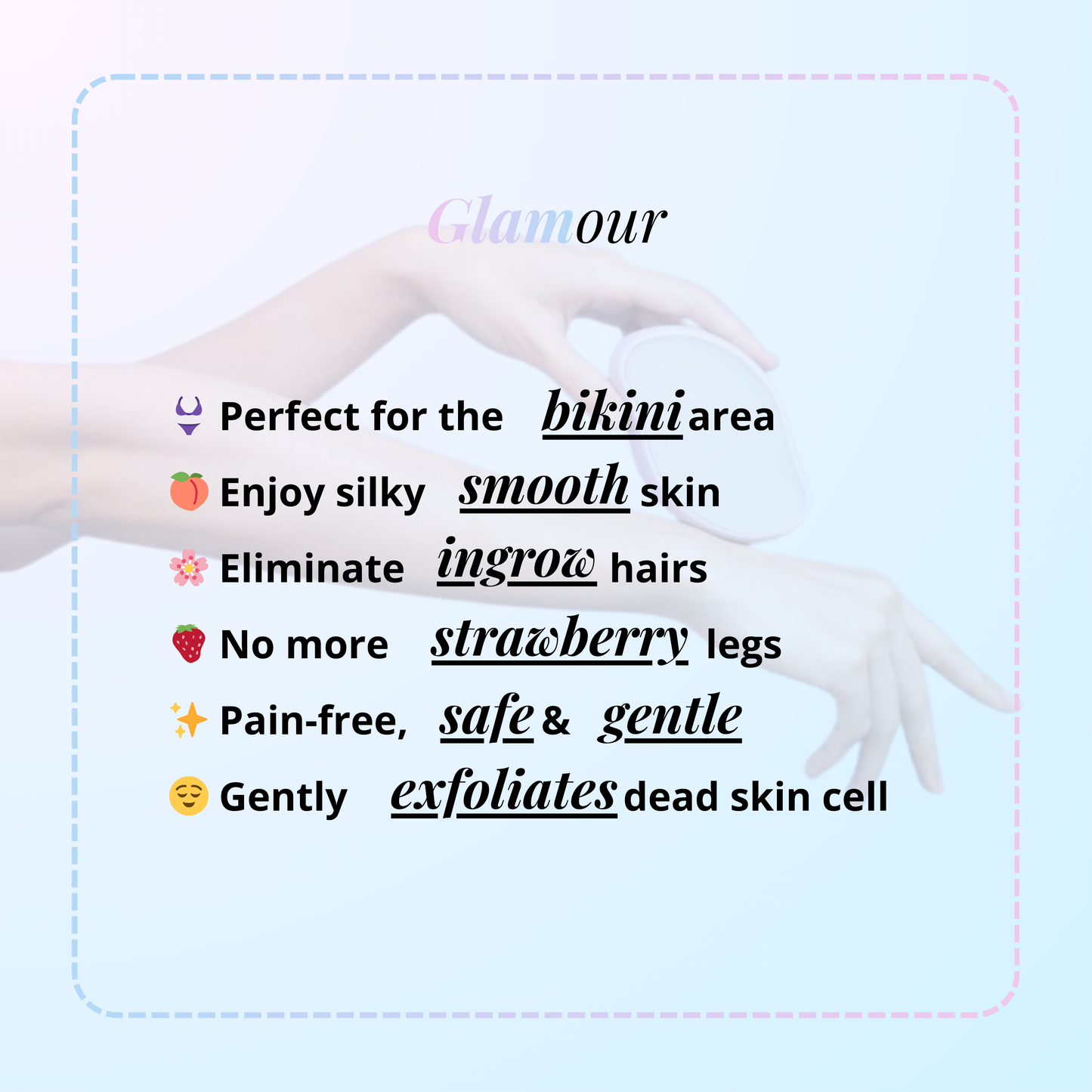 Glissem™ Crystal Hair Remover